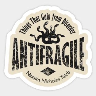 Antifragile Hydra - Nassim N. Taleb Sticker